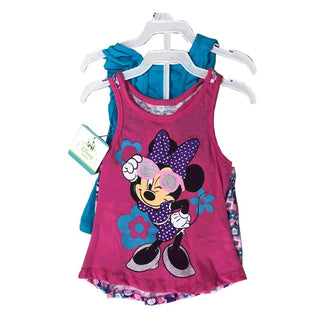 Disney Minnie Mouse 3 Pieces Clothing Set for Baby/Toddler Girls (12-24 Months) 2020 | 100% Cotton