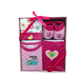 4 PCS BABY GIFT SET FOR BOYS OR GIRLS 0/6 MONTHS