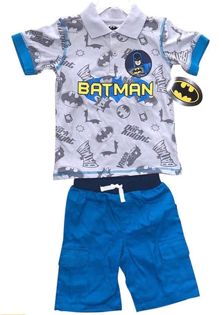 DC Comics Summer Clothing Short Set for Toddler/Kids Boys 2020 | (6 Years, Polo Collar)