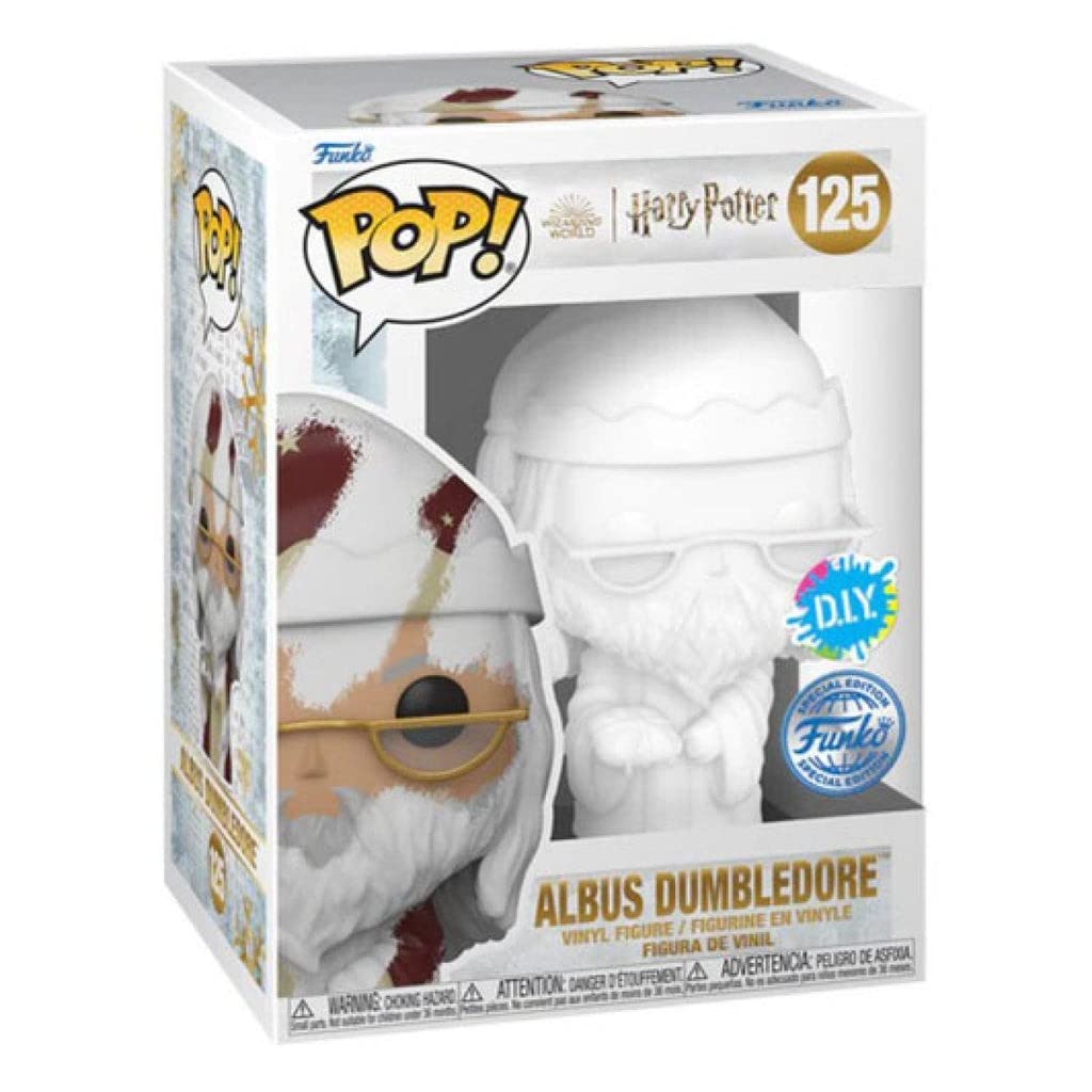 Funko Harry Potter Pop! Movies Vinyl Figure Albus Dumbledore Holiday DIY Special Edition 9cm