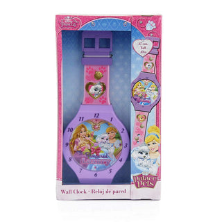 bassket.com Disney Princess Palace Pets Jumbo Watch Wall Room Decoration Over 18 in.