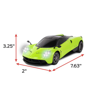 NKOK LUXE 1/24 Scale Full Function Radio Control Pagani Huayra (Green - 27MHz, Purple -49MHz)