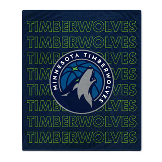 Minnesota Timberwolves Echo Wordmark Blanket