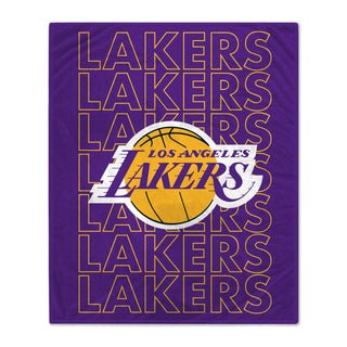 Los Angeles Lakers Echo Wordmark Blanket