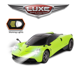 NKOK LUXE 1/24 Scale Full Function Radio Control Pagani Huayra (Green - 27MHz, Purple -49MHz)