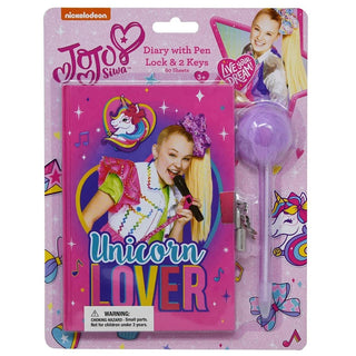 Jojo Siwa Diary with Pom Pen on Card [Unknown Binding]