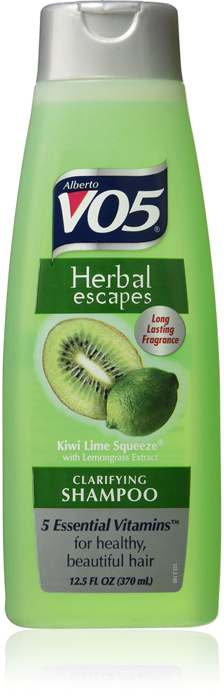 Alberto VO5 Herbal Escapes Kiwi Lime Squeeze Clarifying Shampoo for Unisex, 12.5 Ounce