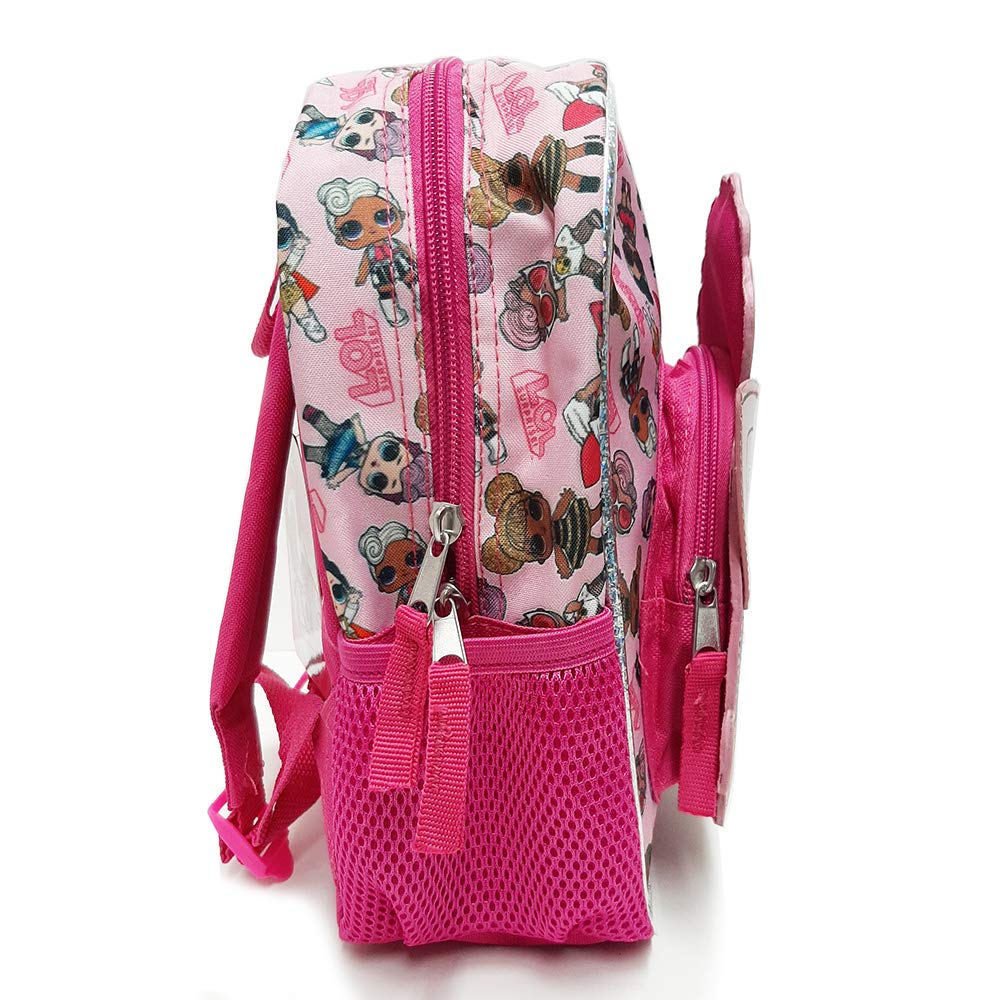 MGA Entertainment 3D Face 10" Small L.O.L Backpack