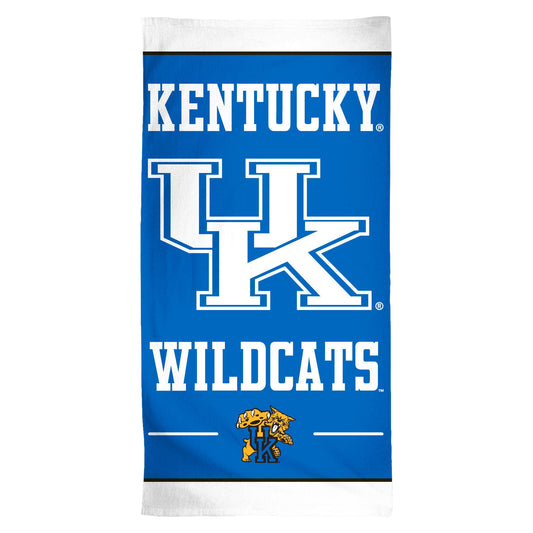 NCAA Kentucky Wildcats Fiber Beach Towel, 30 x 60-Inch