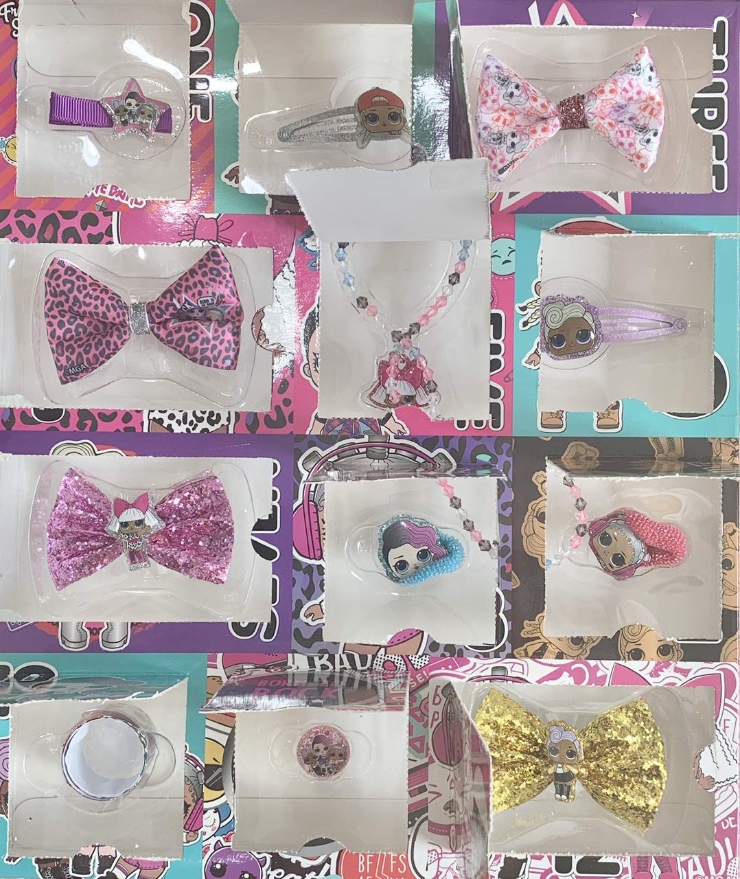 L.O.L Surprise 12 Days of Hair Accessory Surprises for Kids/Teen Girls 2020