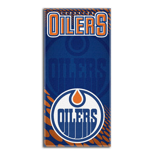 NHL Edmonton Oilers Emblem Beach Towel