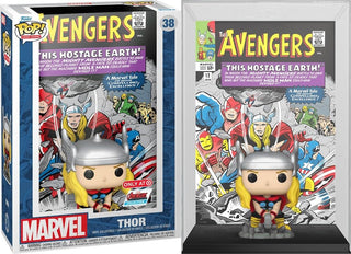 Funko Pop Comic Cover! Marvel: Avengers - Thor (Exc) Collectable Vinyl Figure - Gift Idea - Official Merchandise - Toys for Kids & Adults - Model Figure for Collectors and Display