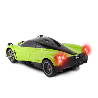 NKOK LUXE 1/24 Scale Full Function Radio Control Pagani Huayra (Green - 27MHz, Purple -49MHz)