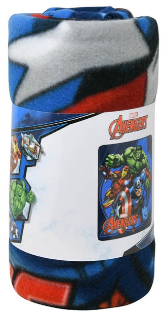 Disney Avengers 45x60 Fleece Throw Blanket