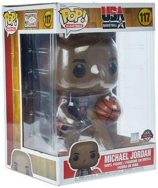 Funko Pop! Jumbo: NBA - Michael Jordan (1992 Team USA Navy Uni) 10" Super Sized Pop! - US Exclusive