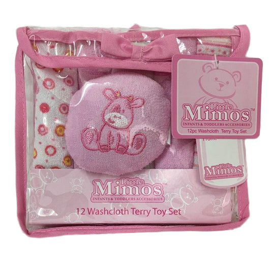 Little Mimos 12 Washcloth Terry Toy Set