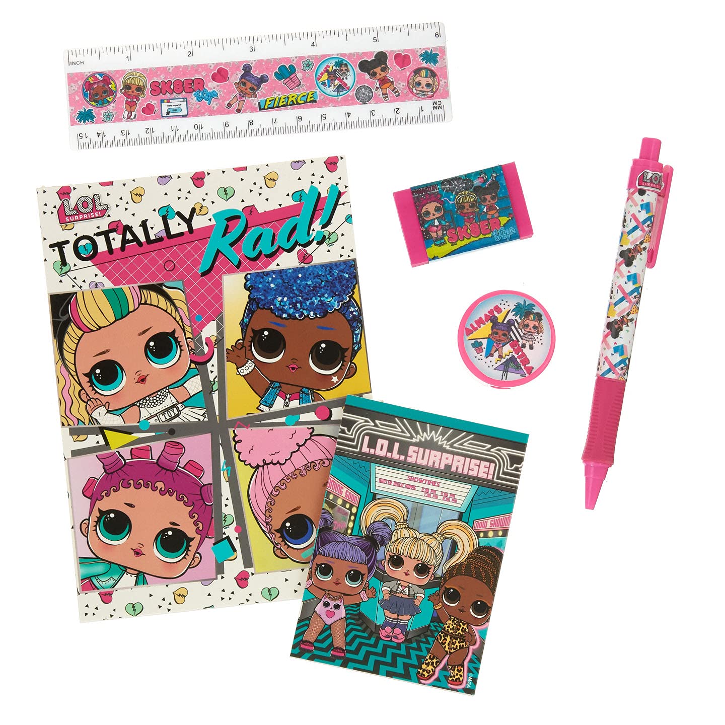 L.O.L. Surprise! Party Favors - 6PC Stationary Set