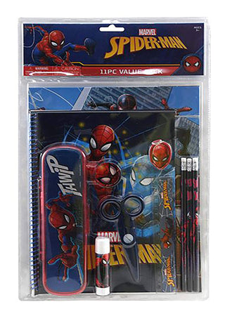 United Pacific Designs Spider-Man 11pc School Supply Value Pack Standard