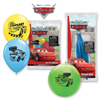 CARS Latex Balloons