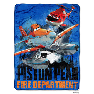 Northwest Disney's Planes Fire & Rescue Planes to The Rescue Micro Raschel Throw - 46"x60"