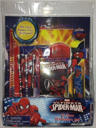 MARVEL Ultimate Spider-Man 11 Piece Stationery Set