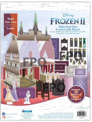 Innovative Designs Frozen 2 Make Your Own Castle Playset