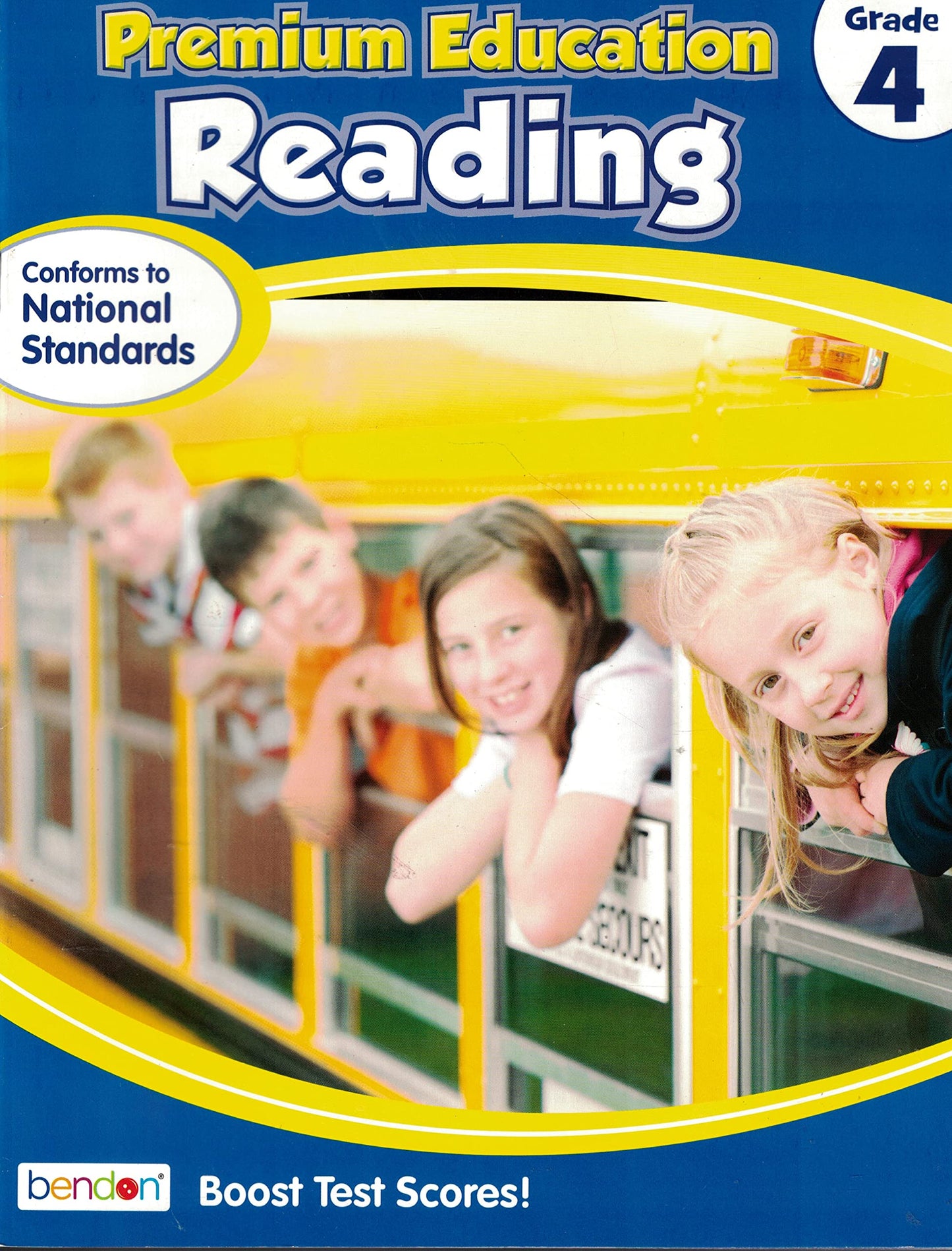 Reading Grade 4 (Premium Education) [Paperback] Twin Sisters; Bendon and Premium Education
