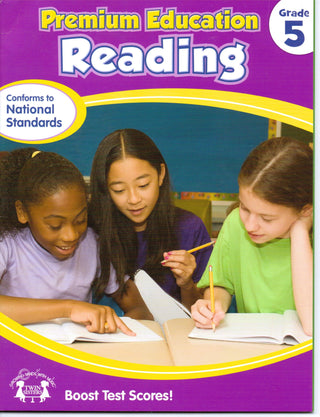 Twin Sisters Reading Grade 5 Workbook (Premium Education