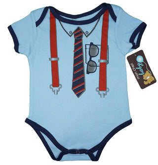 The Nerd V.I.P. Funny Baby Boy Girl Unisex One Piece Infant Funny Dress Up Bodysuits(6-9)